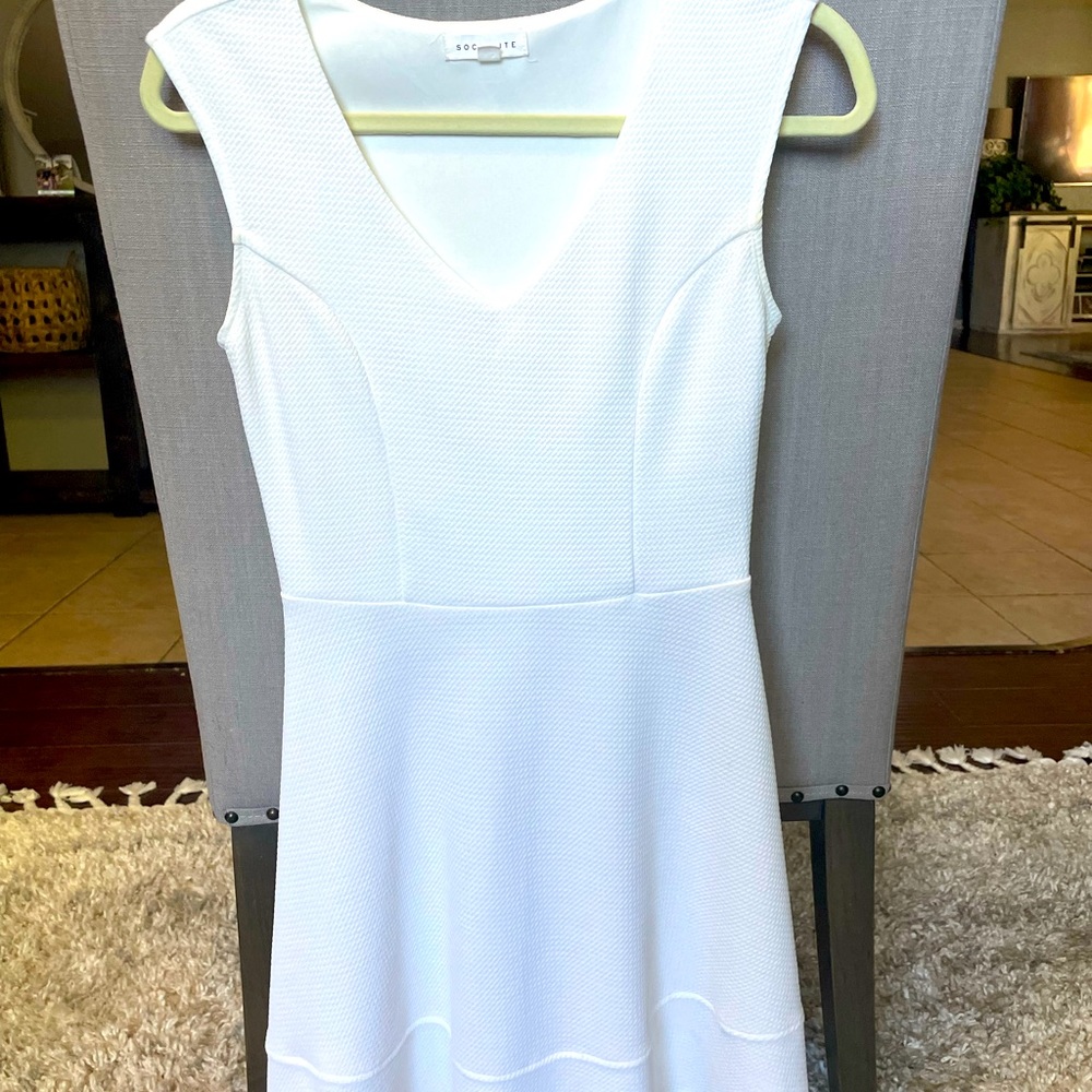 Simple White Dress